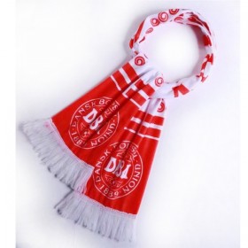 Dinamarca Copa do Mundo 2018 Cachecol Vermelho